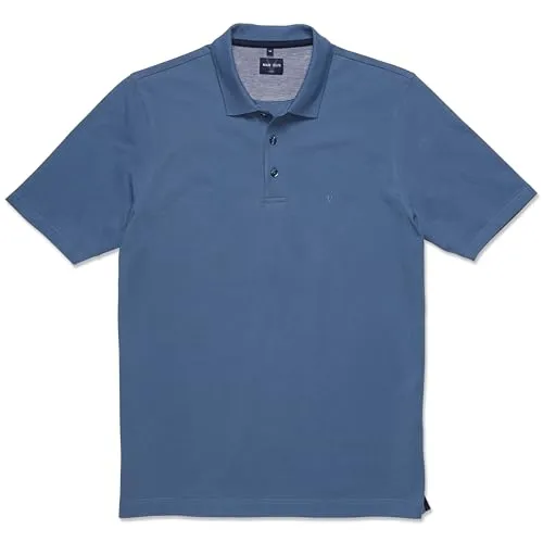 Marvelis Herren Polo-Shirt Kurzarm 640972 – Pikee in Rauchblau, Größe XL - Stylisches Herren Polo-Shirt aus hochwertigem Pikee-Material. Pflegeleicht und ideal für den täglichen Einsatz. Perfekte Passform für ein angenehmes Tragegefühl.