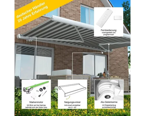 Markisen Weiß von Eclipse
