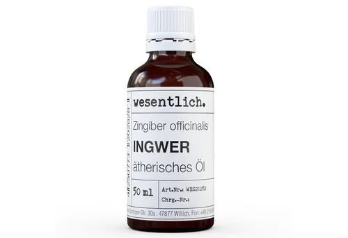 wesentlich. Duftöl Ingwer 50ml - ätherisches Öl