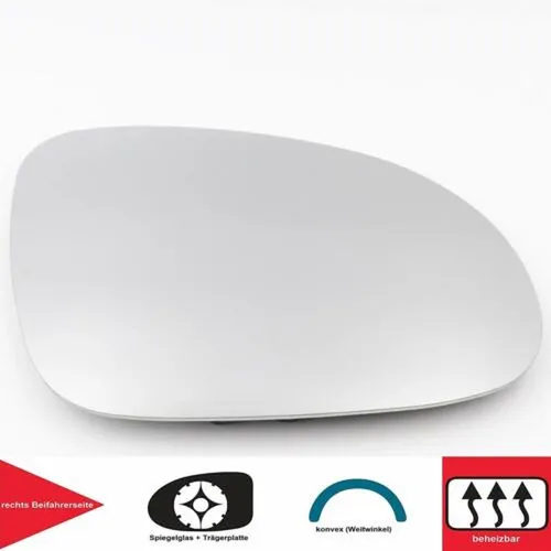 Spiegelglas rechts für VW Golf 5 + 6 Variant Sharan Passat 3C Skoda Glas Spiegel