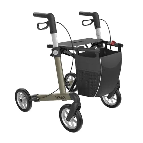 Produktbild Rehasense Leichtgewicht Rollator Server M champagner