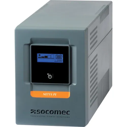 Socomec NETYS PE NPE-1500-LCD uninterruptible power supply (UPS) Line-Interactive 1.5 kVA 6 AC (900 W, Line-Interaktiv USV) (NPE-1500-LCD)