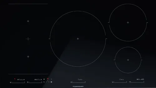 Küppersbusch K-Series.5 KI9550.0SR Autark-Induktionskochfeld - Kochfeld mit 5 Induktionsplatten, Touch-Bedienung und Pflegeleichter Glaskeramik-Oberfläche für müheloses Kochen.