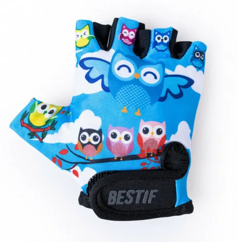 Kinder Fahrradhandschuhe Halbfinger Fahrrad Handschuhe Mädchen Türkis Gr. XXS/XS