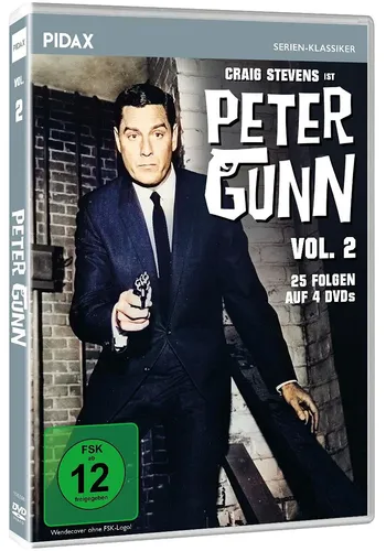 Peter Gunn, Vol. 2 - Weitere 25 Folgen, Kult-Krimiserie DVD Craig Stevens 1961