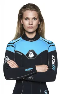 W50 5mm Fullsuit Damen Rücken-RV