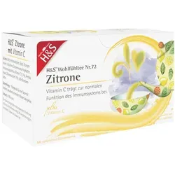 H&S Zitrone mit Vitamin C Filterbeutel von H&S