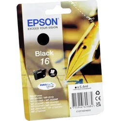Original Epson Tintenpatrone 16 schwarz von Epson