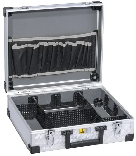 allit Werkzeugkoffer AluPlus Tool >L< 36 silber unbestückt