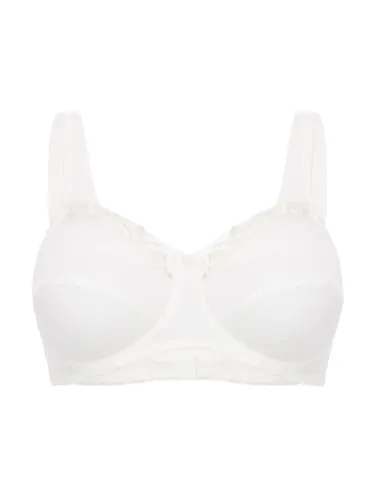 Felina BH ohne Bügel 327 Melina naturell 85C - Funktionsunterwäsche mit U-förmigem Rücken und elastischen, längenverstellbaren Trägern für optimalen Komfort und perfekte Passform.