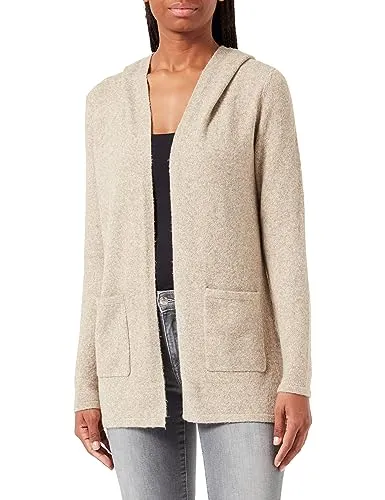 Vero Moda Strickjacke Doffy - Beige XL (42/44) - Bequeme Strickjacke in chamois mit lockerer Passform, ideal für lässige Outfits. Hergestellt aus 70% recyceltem Polyester für ein nachhaltiges Fashion-Statement.