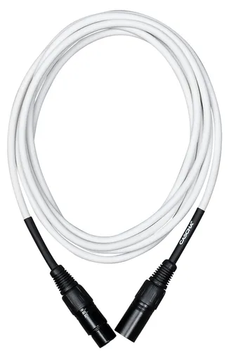 CASCHA CCS-M1WH2 Std. Mikrofonkabel XLRm-XLRf WH
