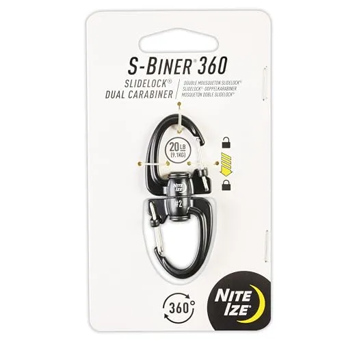 Nite Ize - S-Biner 360 SlideLock Carabin