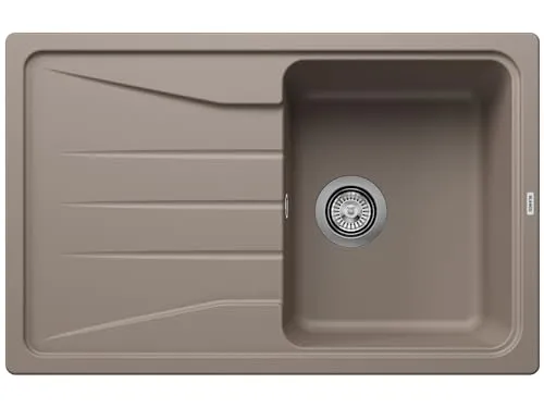 Blanco Sona 45 S Tartufo - 519 669 Granitspüle - Sanitäranlagen & Zubehör, hochwertige Silgranitspüle in elegantem Tartufo, reversibel einbaubar und ideal für Unterschränke ab 45 cm.