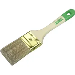 mako Lasur-Flachpinsel KOMFORT 80 mm, 6. Stärke, Holzgriff