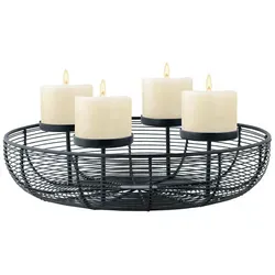 Kerzenständer Schwarz von Marrakesch Orient & Mediterran Interior