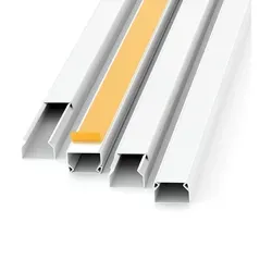 Gentle North Kabelkanal Kabelkanal Selbstklebend Weiss 1m von Gentle North