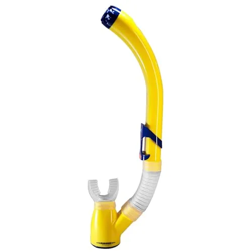 Vital Innovations GmbH Schnorchel Ventilschnorchel Tauchen Kapitol Reef Profiqualität versch. Farben Farbe Submarine Yellow