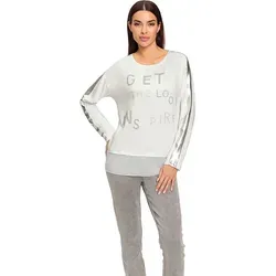 Heine Longsleeve in Creme - 38 von Heine