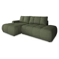 Ecksofa FLUMA CL L-S mit Schlaffunktion und Bettkasten von Masseno
