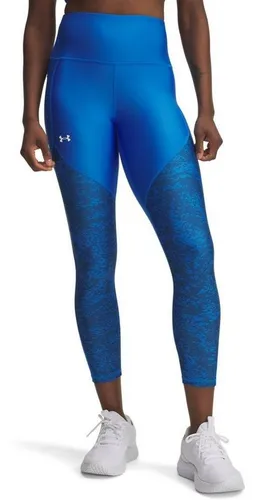 Under Armour Tech Print Panel Ankle Leggings blau-weiß (402-100) XS