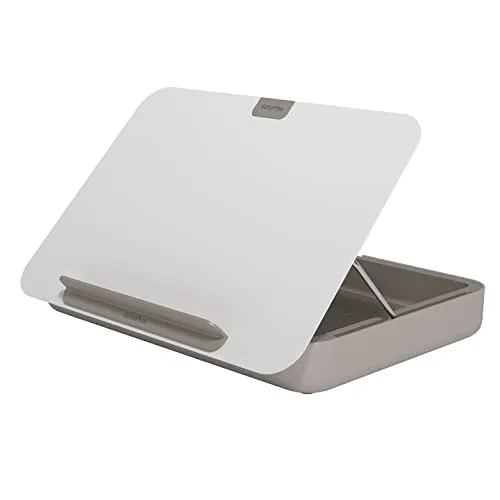 Dataflex Bento Ergonomische Toolbox 900 Weiß - Vielseitiger Laptop- und Tablet-Halter, höhenverstellbar und mit 6 kg Tragfähigkeit
