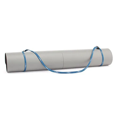 Bodhi | Universal-Yogamatten-Tragegurt | Trageband | Blau | verstellbare Schlaufe | einfach und günstig | Gurt für Yogamatte