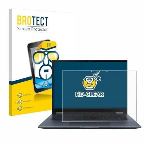 BROTECT Schutzfolie für ASUS Vivobook S 14 Flip TN3402 Displayschutz Folie Ultra-Klar