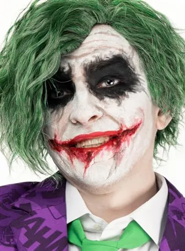 Maskworld Theaterschminke Joker Make-up Set - Professionelles Theaterschminke Set für den Joker, inspiriert von Heath Ledger. Hochpigmentiertes Aqua Make-up für lebendige Effekte und einfache Anwendung, ideal für Fasching und Karneval.