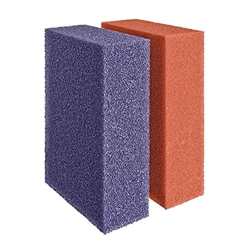 Oase Ersatzschwammset rot/violett BioTec 60/140 - Original Ersatzteil - Teichfilterzubehör, sorgt für optimale Filterleistung und klare Wasserqualität in Ihrem Teich.
