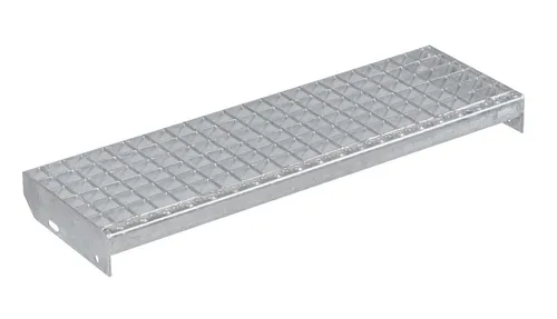 Produktbild Verzinkte Gitterroststufen 900x240 mm