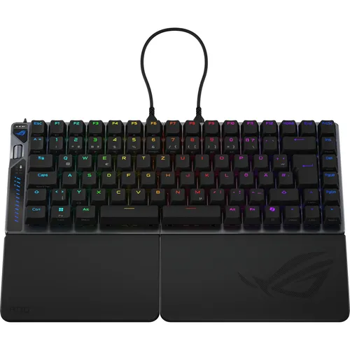 ASUS ROG Falcata Gaming-Tastatur - Hochwertige Gaming-Tastatur mit RGB-Beleuchtung und programmierbaren Tasten für ein individuelles Spielerlebnis.