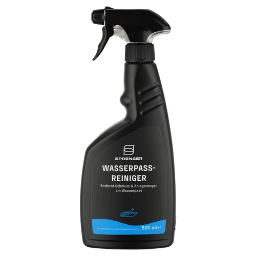Sprenger Wasserpass-Reiniger 500ml säurehaltiger Spezialreiniger NEU