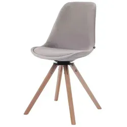 Esszimmerstuhl Maverick, grau, 48x84 cm - Stilvoller Esszimmerstuhl in grau, ideal für skandinavische Gemütlichkeit. Genießen Sie bequemes Sitzen mit hochwertiger Verarbeitung. Perfekt für Ihr Esszimmer!