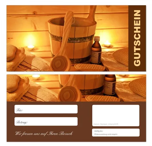 LYSCO Geschenkkarte Geschenkgutscheine Wellness Spa Gutscheinkarten, Kosmetik Studio Massage Erholung Entspannung