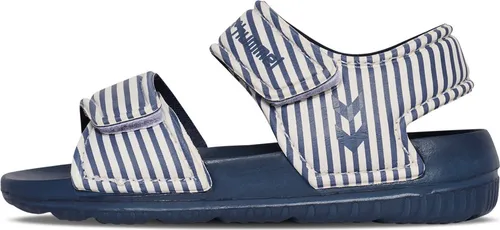 Hummel Playa Jr - conch shell, Größe:35 - Bequeme PLAYA JR-Sandalen mit geformter EVA-Sohle für optimalen Tragekomfort. Die breiten Klettverschluss-Riemen ermöglichen ein einfaches An- und Ausziehen und verleihen einen lässigen Sommerlook.