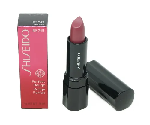 Shiseido Perfect Rouge Lippenstift RS 745 - 4g - Eleganter Lippenstift in transparentem Farbton, ideal für einen natürlichen Look. Perfekte Textur für geschmeidige Lippen und langanhaltende Farbe.