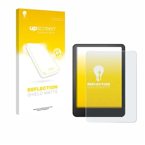 upscreen Entspiegelungs-Schutzfolie für Amazon Kindle Paperwhite 2024 Signature Edition (12. Gen.) Displayschutz-Folie Matt [Anti-Reflex,