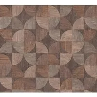 Vliestapete Metropolitan Stories Vintage Glanz Leicht Struktur. Braun Beige FSC®