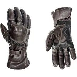 Helstons Titanium wasserdichte Winter Motorradhandschuhe, braun, Größe XL für Männer