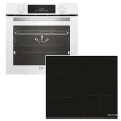 Herdset Einbaubackofen SteamShine + BOSCH Induktionskochfeld