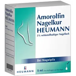 Amorolfin Nagelkur Heumann 5% Wirkstoffh.nagellack 5 ML