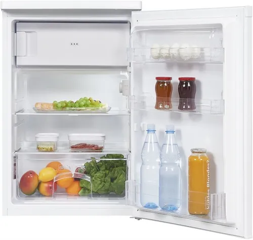 Exquisit KS16-4-E-040E Kühlschrank - Kühlschrank mit 109 l Nutzinhalt und energieeffizienter LED-Beleuchtung, ideal für kleine Küchen und Apartments.