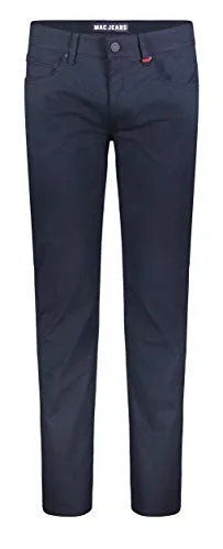 MAC JEANS Herren Arne Hose, per Pack Blau (Midnight Blue 199), W31/L34(Herstellergröße: 31/34)