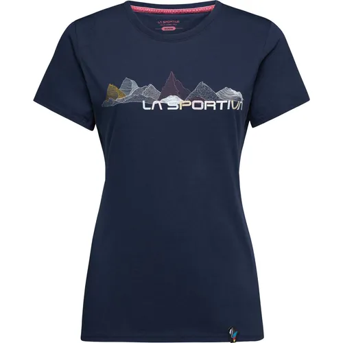 La Sportiva Peaks T-Shirt Women Night Sky (S) von La Sportiva