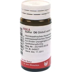 Sulfur D 6 Globuli 20 g