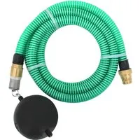 vidaXL Saugschlauch mit Messing-Anschlüssen 10 m - Bewässerung: Hochwertiger PVC-Saugschlauch mit Fußventil und Sieb für sauberes Wasser, ideal für Hauswasserwerke und Gartenpumpen.