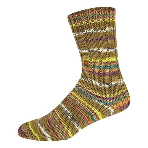 ONline Garne Sockenwolle 6-Fach Sort. 368 Merino-Color Farbe 3049