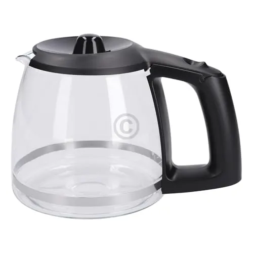 daniplus Glaskanne Kaffeekanne mit Deckel kompatibel zu Bosch TKA6A643, TKA6A043 - Nr.: 12047146