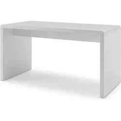 SalesFever Schreibtisch 160x70 cm - Weiß - Kinderschreibtische mit großzügiger Arbeitsfläche aus MDF, ideal für kreatives Lernen und Spielen, stabil und modern im Design.